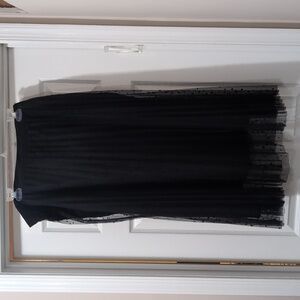 Ann Taylor Star Pleated Maxi Skirt